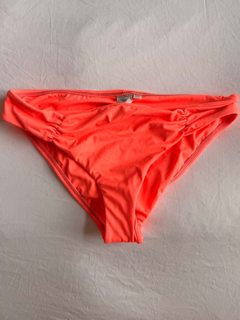 l*space Neon Coral Low-Rise Bikini Bottom